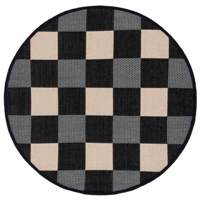 SAFAVIEH Courtyard Meryem Indoor/Outdoor Washable Backyard Patio Rug