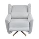 preview thumbnail 24 of 45, Boucle Metal Base Power Recliner Chair with 360° Swivel, 90°-165° Adjustable Backrest, Extended Footrest
