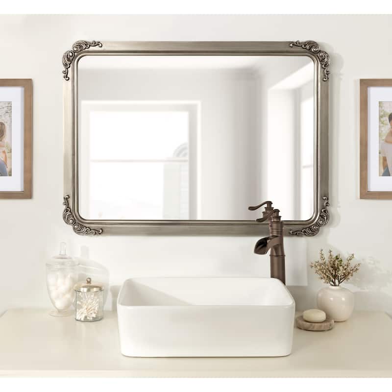 Kate and Laurel Ivette Rectangle Mirror - 25x35