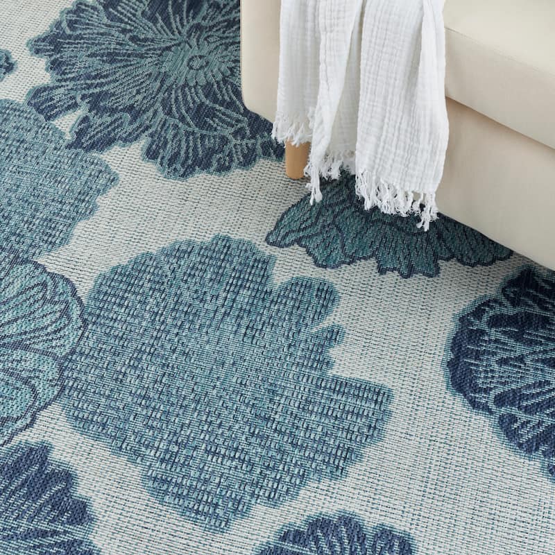 Nourison Garden Oasis Indoor/Outdoor Nature Area Rug