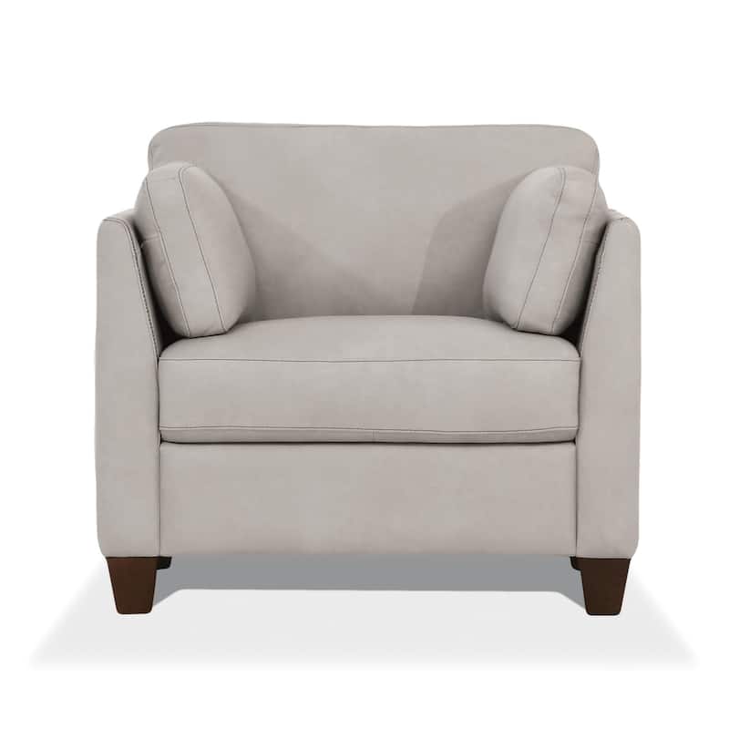 Lovitz Loose Back Sloped Chair with Pillow