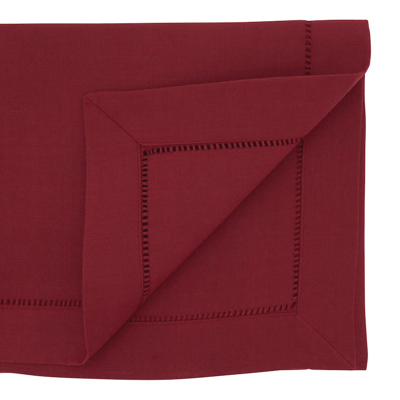 Classic Hemstitch Border Table Runner