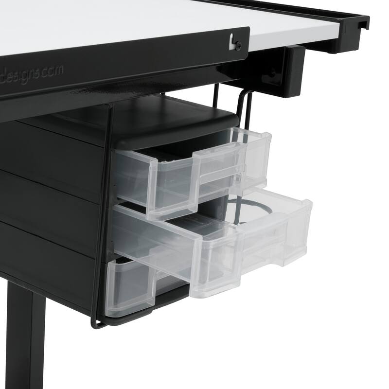 Studio Designs Deluxe Mobile Drawing and Craft Table with Storage