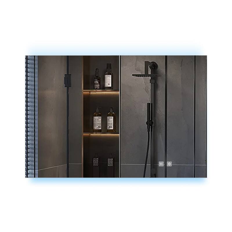 Corsica Surface-Mount LED Mirror Medicine Cabinet with Defogger
