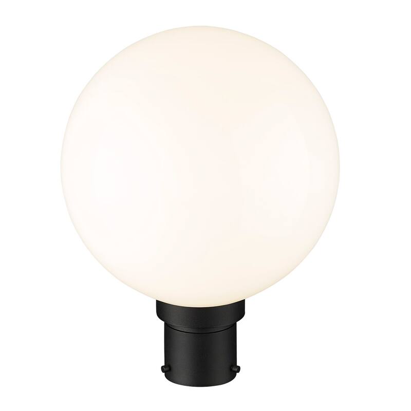 Z-Lite 597PHB Laurent 16" Tall Marine Grade Post Light with Shade