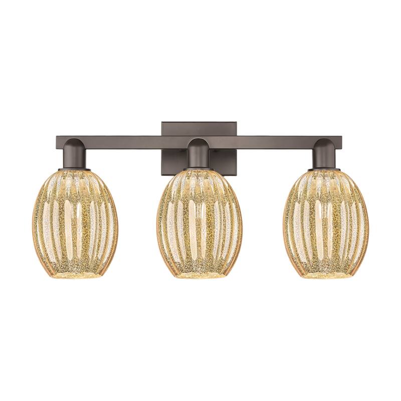 Innovations Lighting 716-3W-13-26 Preston Vanity Preston 3 Light 26" - Oil Rubbed Bronze / Mercury