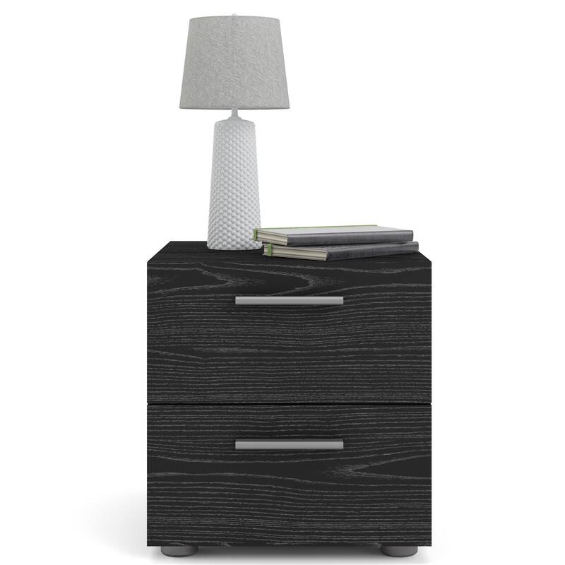 Porch & Den Angus Foiled 2-drawer Nightstand
