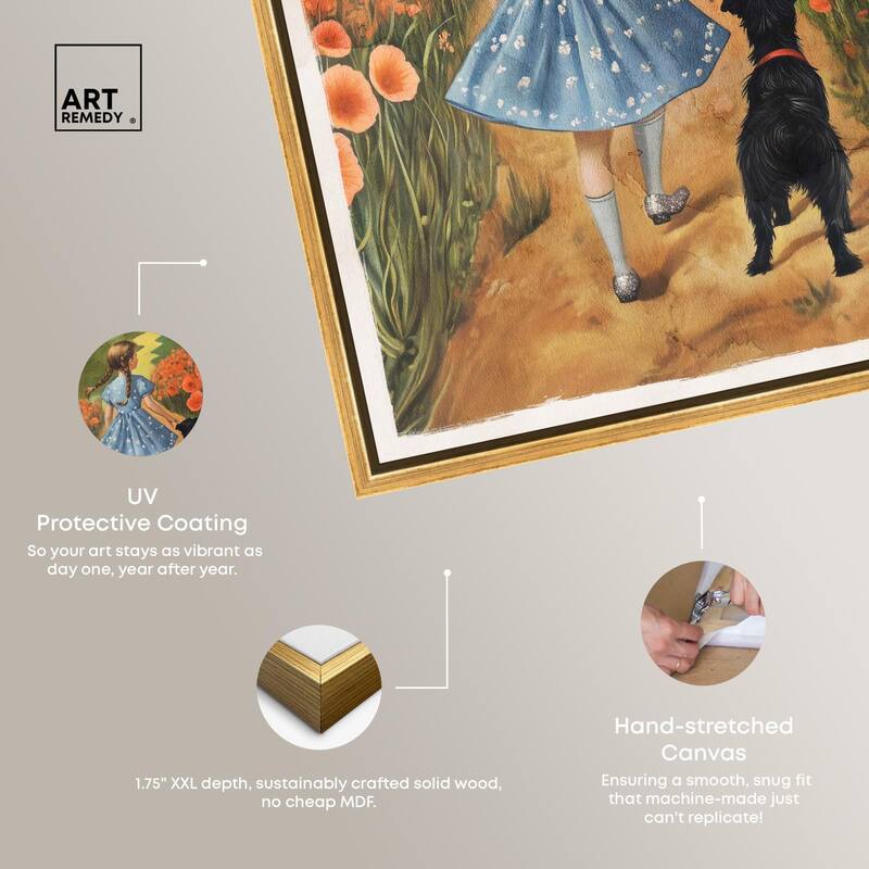 Wizard of Oz Classic Canvas by Art Remedy