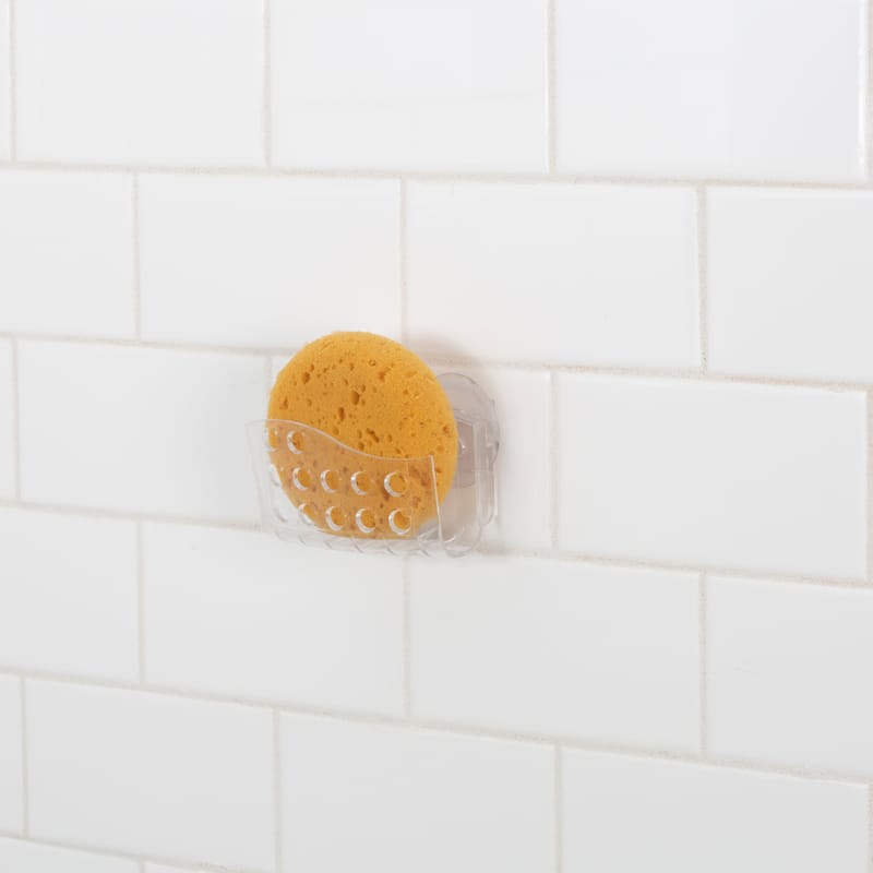 Bath Bliss Soap Holder - Clear - 5"x1"x3.75"