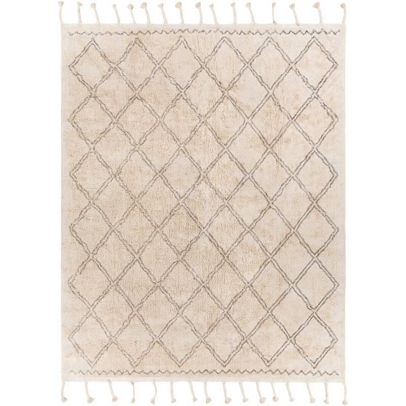 Artistic Weavers Taza Hand Loomed Moroccan Cotton Rug