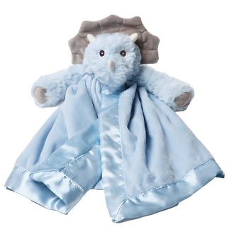 Bearington Baby Lil' Tracer 15" Light Blue Dinosaur Snuggler