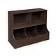preview thumbnail 10 of 23, Badger Basket Multi-Bin Storage Cubby Espresso