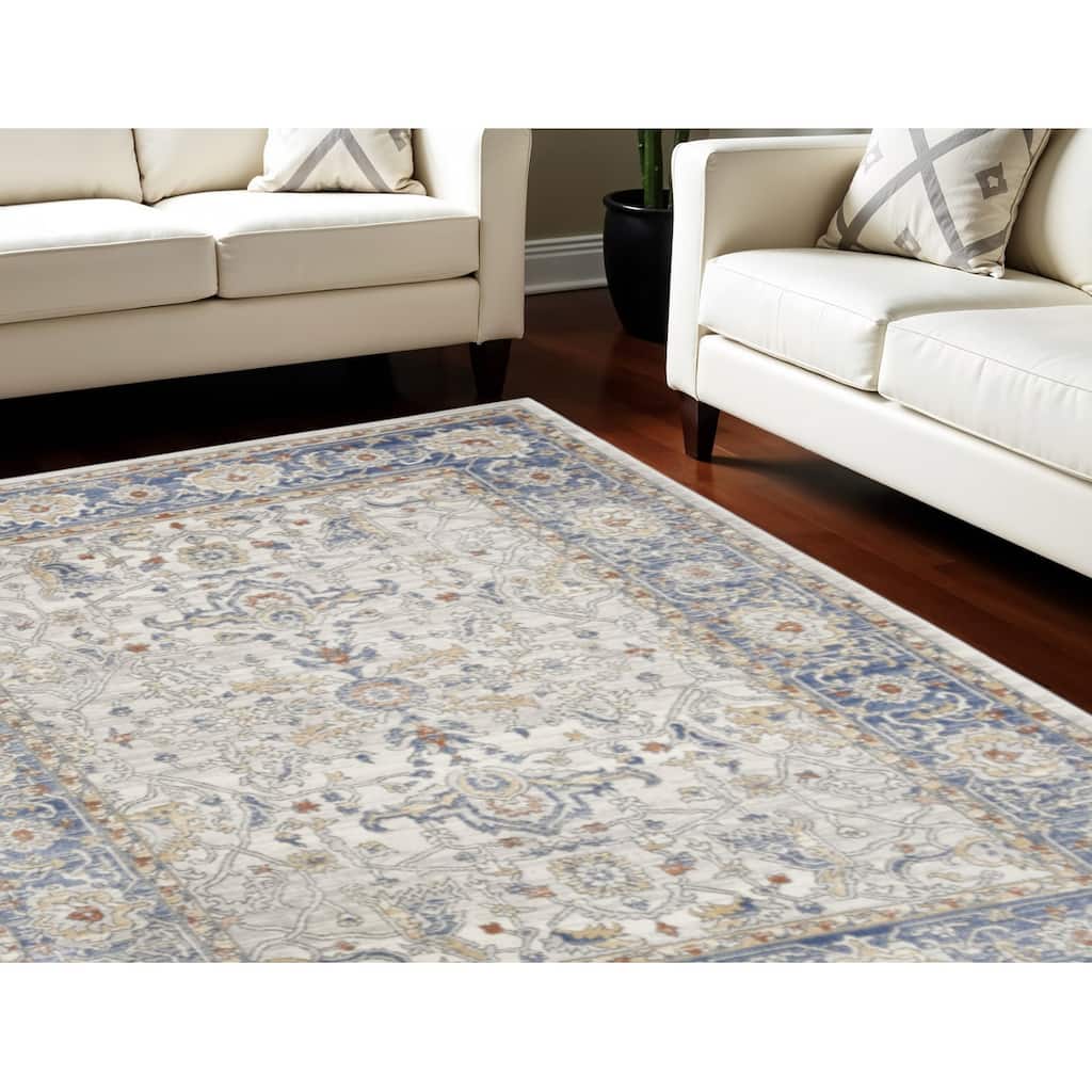 Makos Power Loomed Area Rug By HomeRoots - 118' X '94' X '0.5