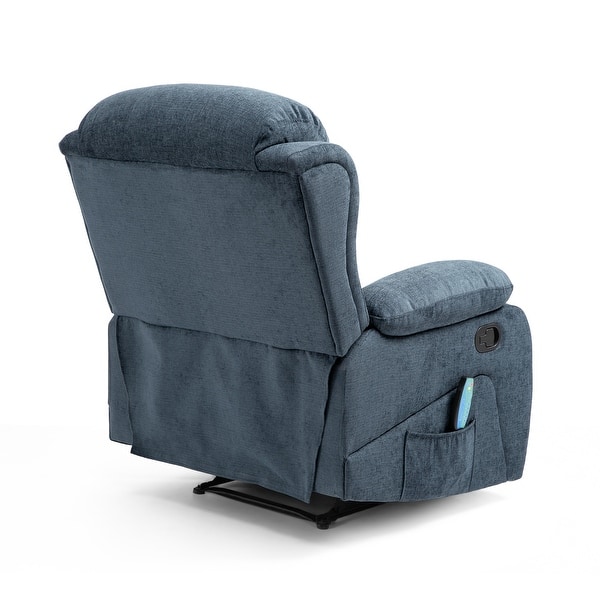 Porterdale Indoor Pillow Tufted Massage Recliner By Christopher Knight Home Overstock 32537783