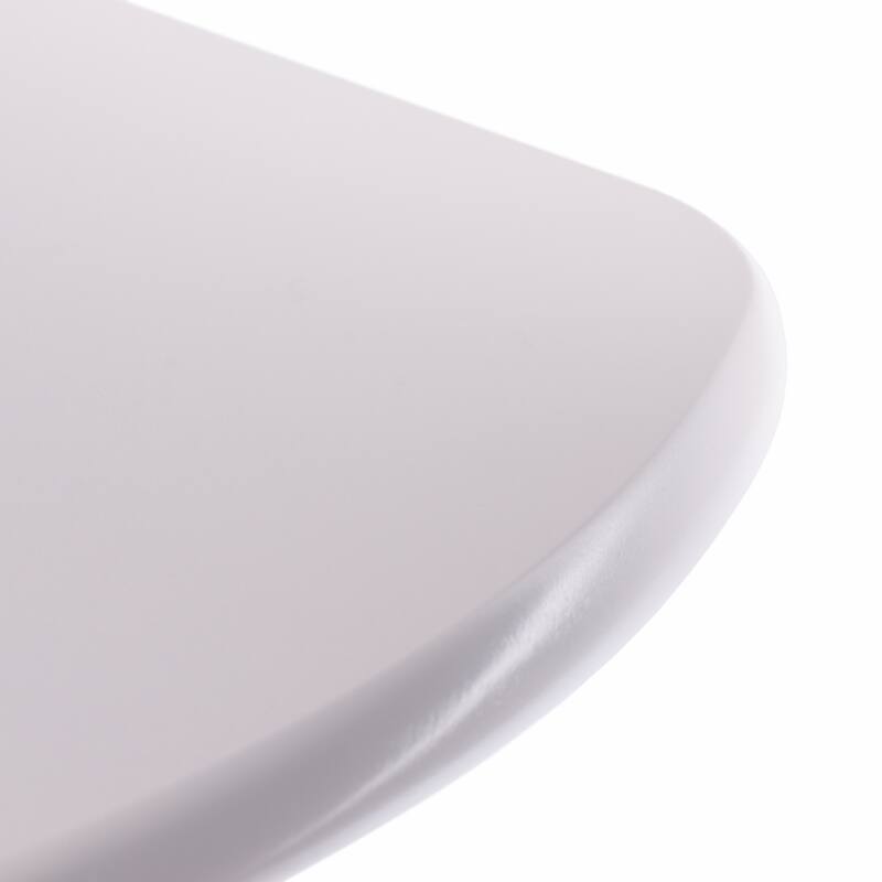 Corbett Oversized Snack Table set of 2 White Finish