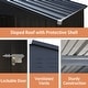 preview thumbnail 6 of 34, VEIKOUS Outdoor Metal Storage Shed with Lockable Door and Air Vents for Garden