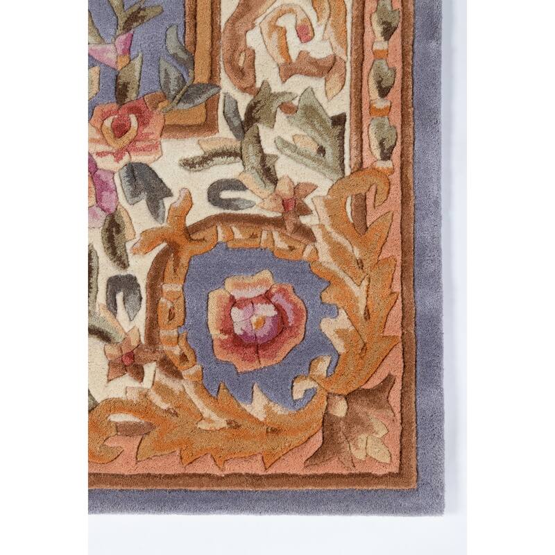 Momeni Harmony Hand Tufted Wool Traditional Floral Area Rug