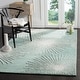 preview thumbnail 81 of 140, SAFAVIEH Handmade Soho Miyase Modern Burst New Zealand Wool Rug 3'6" x 5'6" - Light Teal/Multi