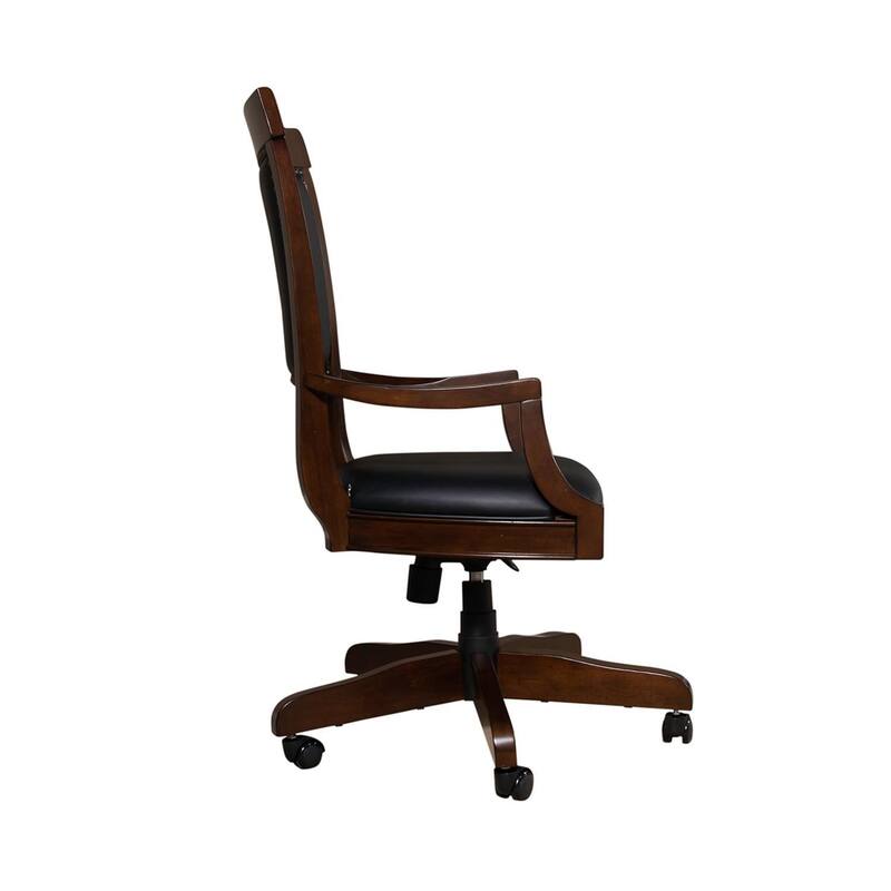 Brayton Manor Cognac Jr Executive Desk Chair