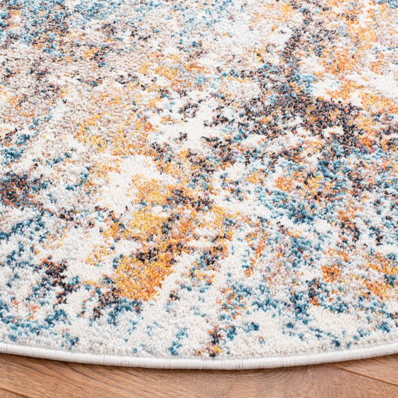 SAFAVIEH Crystal Chrystel Modern Abstract Distressed Rug