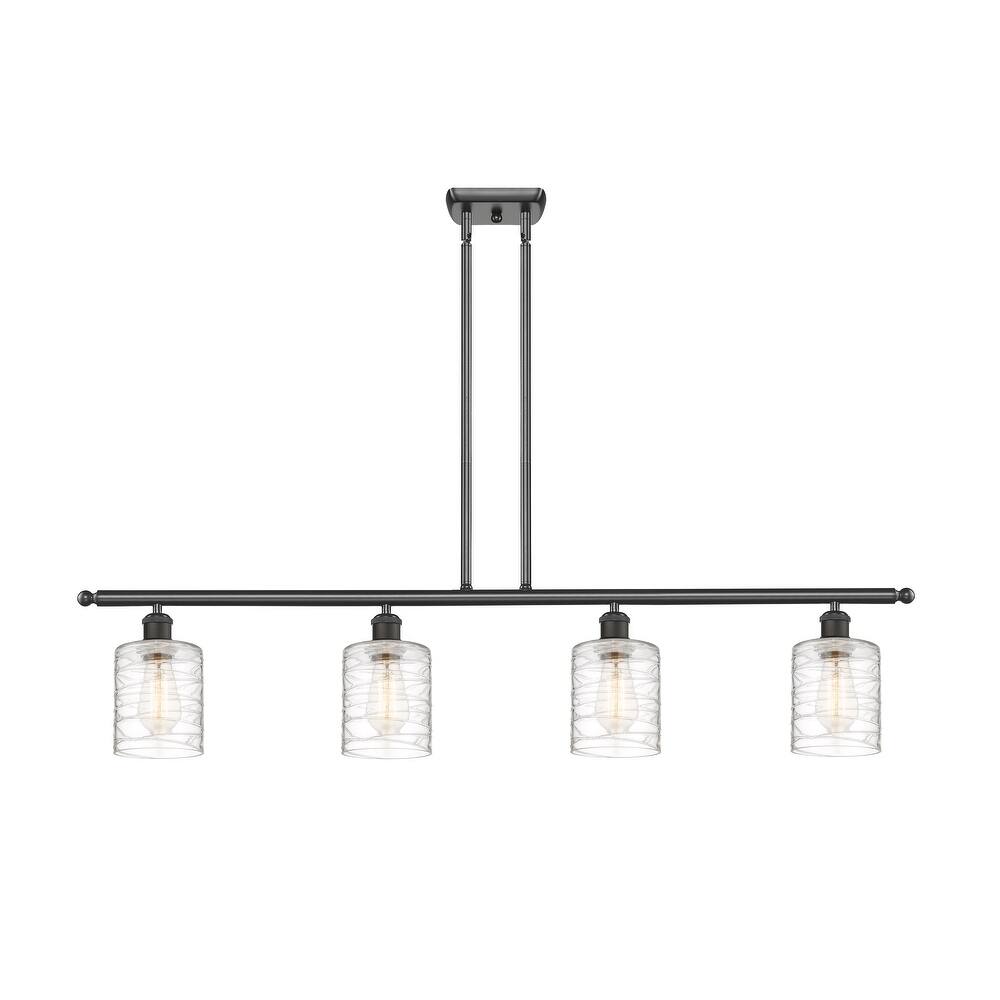 Innovations Lighting Ballston Cobbleskill - 4 Light 48" Island Light
