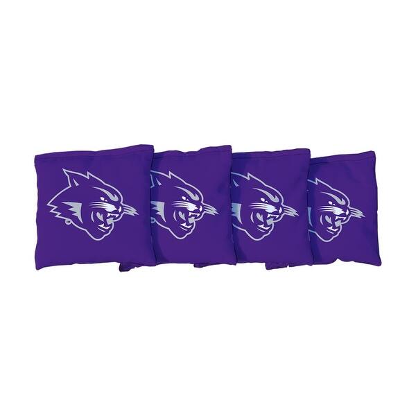 slide 2 of 3, Abilene Christian University Wildcats Purple Cornhole Bags All-Weather Resin Filled