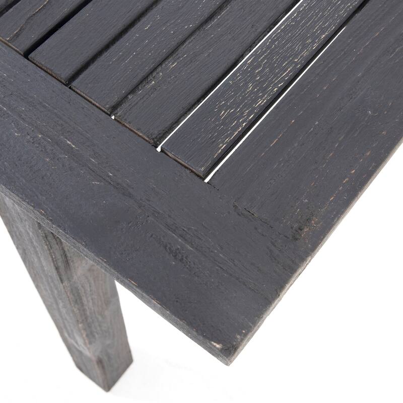Nestor Outdoor Expandable Acacia Wood Dining Table by Christopher Knight Home