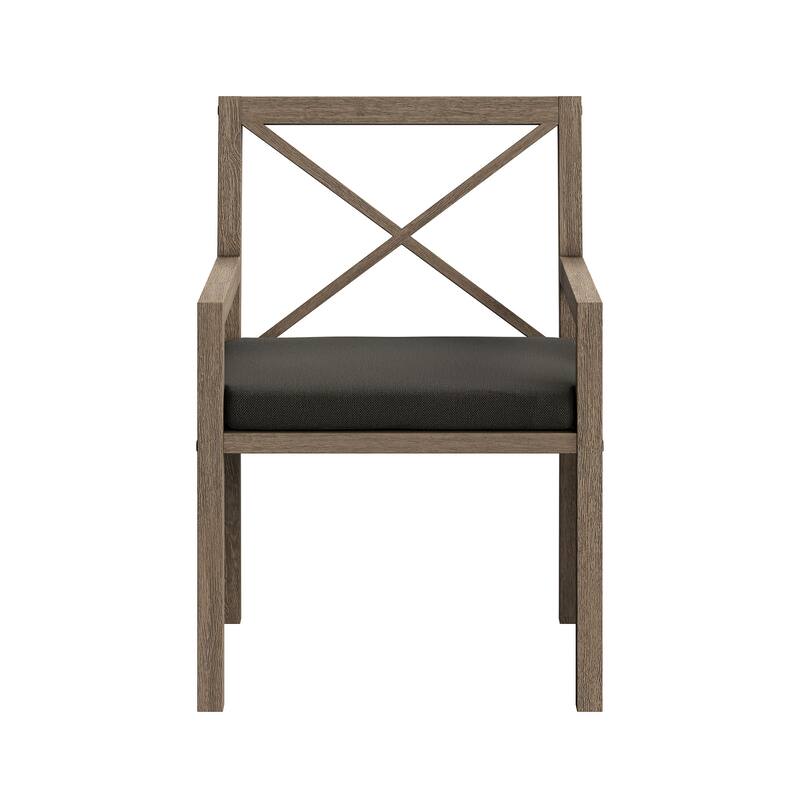 Northlake 9-Piece Outdoor Patio Teak Wood Dining Set