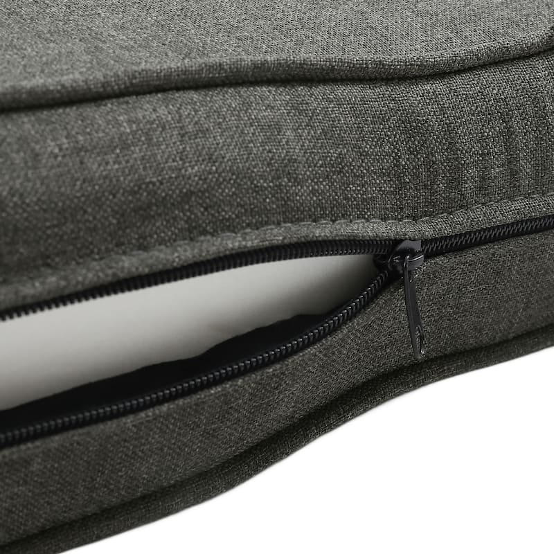 Sunbrella Fabric Outdoor Chair Seat Cushion Set