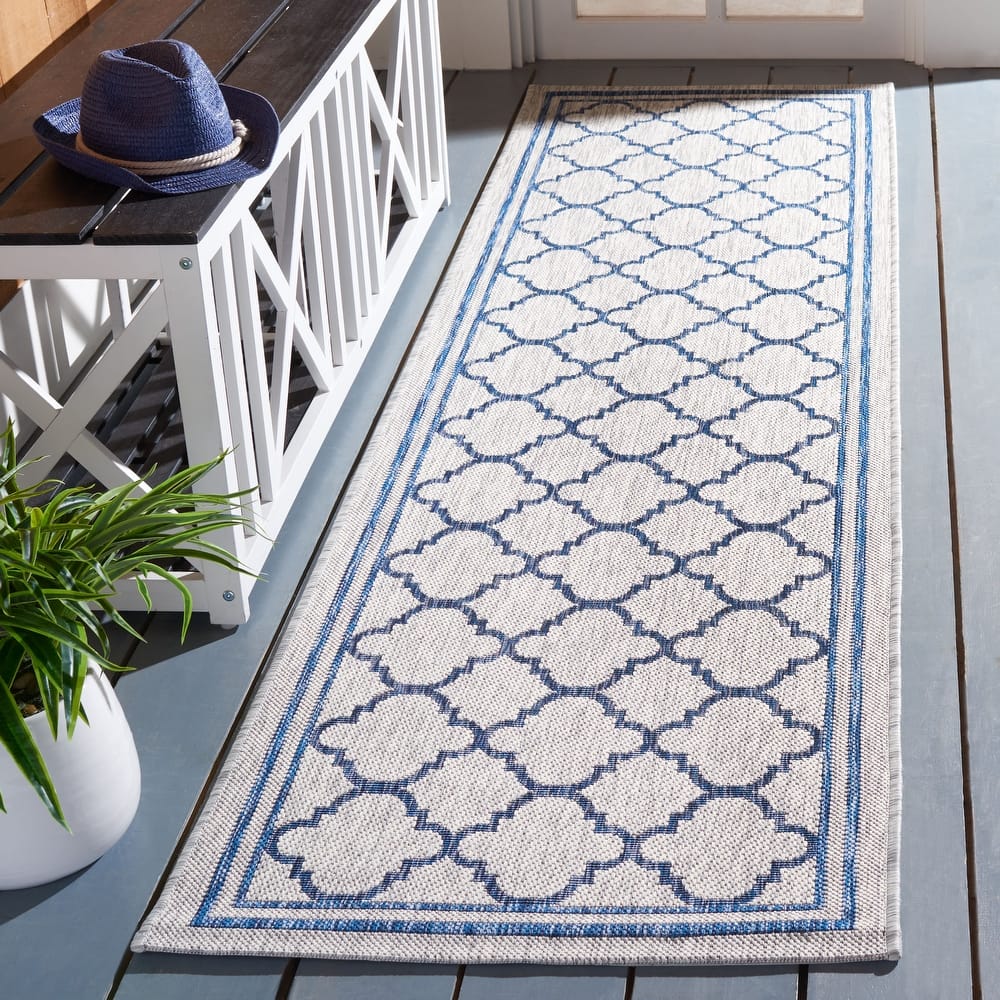 SAFAVIEH Courtyard Kamini Indoor/ Outdoor Waterproof Patio Backyard Rug
