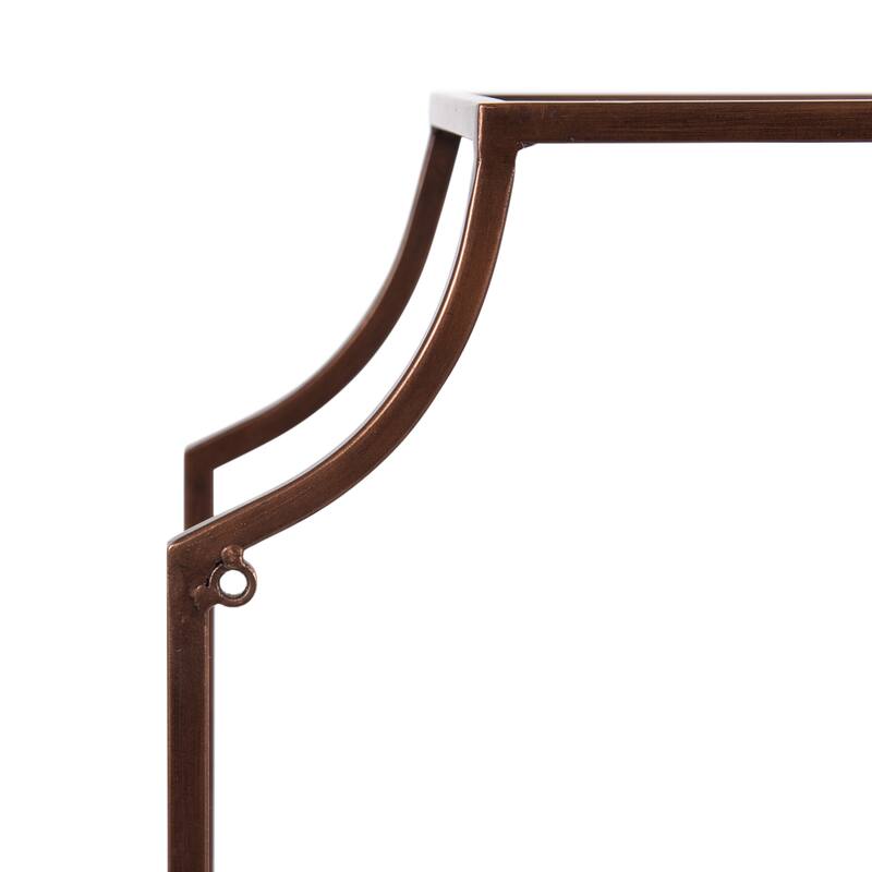 Kate and Laurel Ciel Metal Wall Shelf