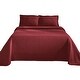 preview thumbnail 50 of 64, Superior Jacquard Matelasse Basket Cotton Bedspread Set