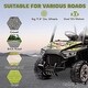 preview thumbnail 3 of 7, Qaba 12V Kids Electric Car with Parent Remote Control, Spring Suspension, Music, LED Light, Belt for 3-6 Years, Green