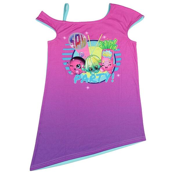 Shop Shopkins Girls Disco Party Glow In The Dark Off The Shoulder