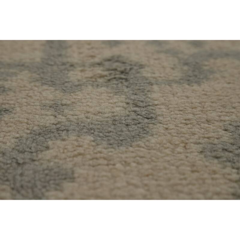 Geometric Moroccan Oriental Rug Handmade Wool Carpet - 4'10" x 7'10"