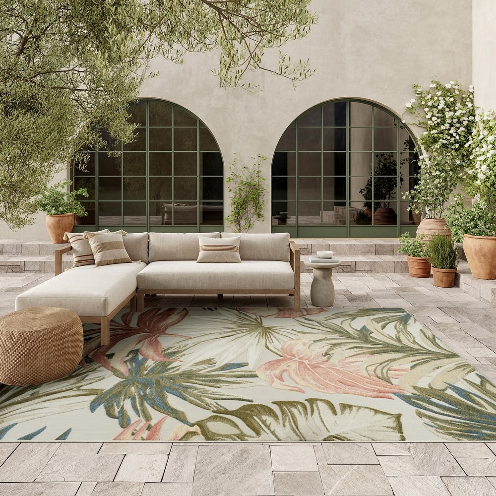 Nourison Aloha Indoor/Outdoor Nature Area Rug
