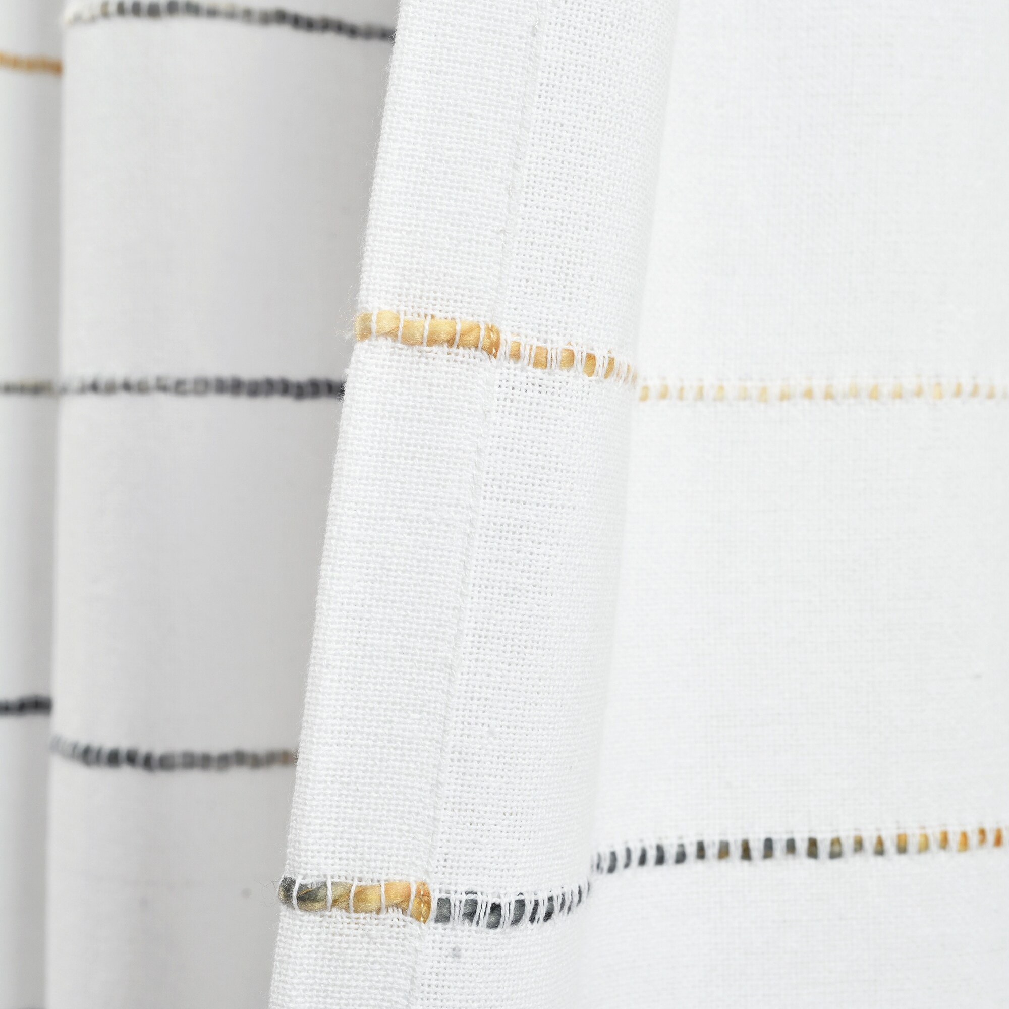 Carson Carrington Pajebo Ombre Stripe Cotton Curtain Panel - Picture 25 of 25