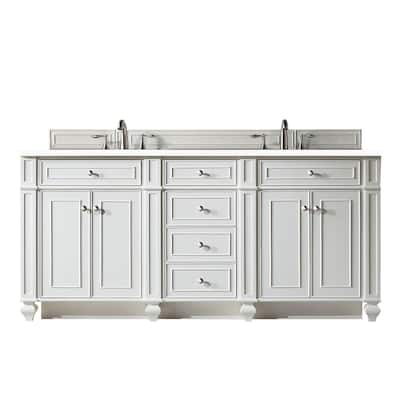 James Martin Vanities 157-V72-3WZ Bristol 72" Free Standing Double