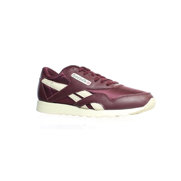 burgundy reebok