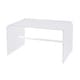preview thumbnail 1 of 4, Corsica 32 in. W Rectangular Acrylic Coffee Table Clear Acrylic