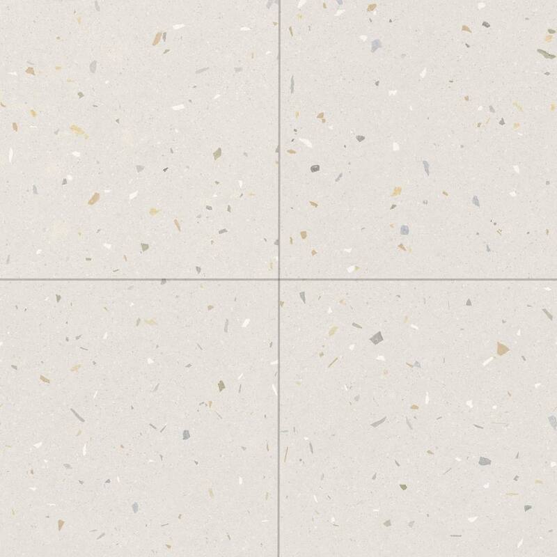 Terrazzo 24x24 Matte Stone Look Porcelain Tile - Floor, Wall - Large Format