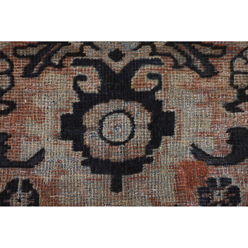 Mahal Persian Antique Area Rug Handmade Wool Carpet - 7'5"x 10'7"