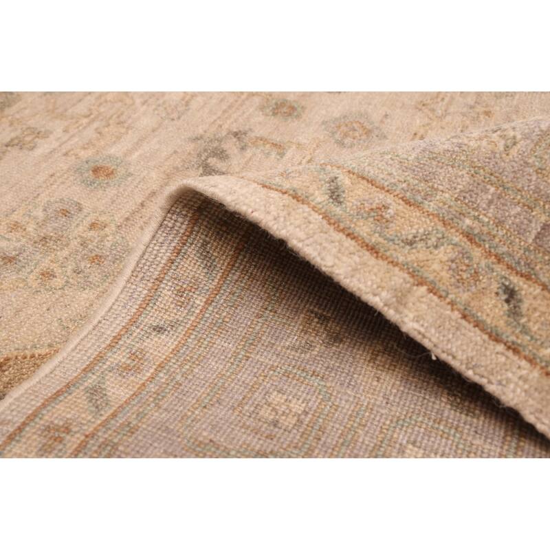 ECARPETGALLERY Hand-knotted Jamshidpour Beige Wool Rug - 7'10 x 10'3