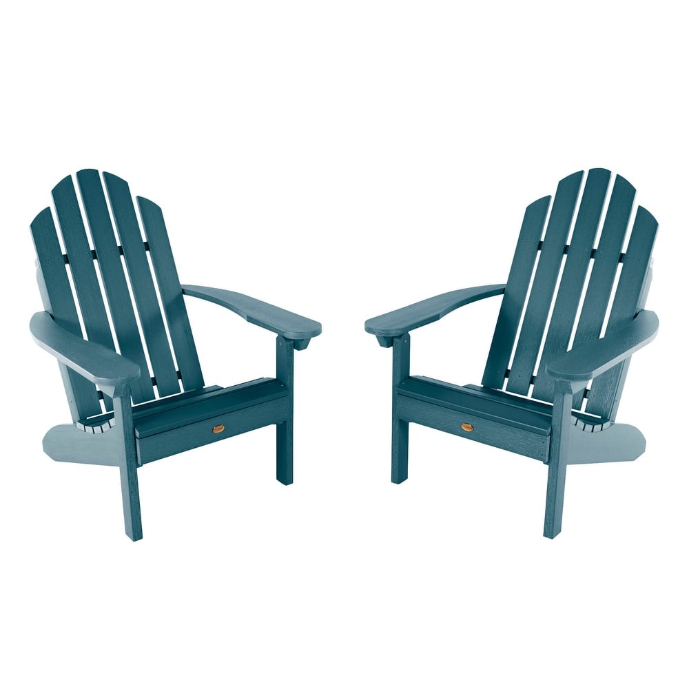 Set of 2 Highwood Classic Westport Adirondack Chairs