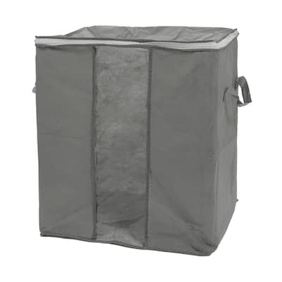Household Zipper Closure Quilt Pillow Clothing Organizer Storage Bag Case