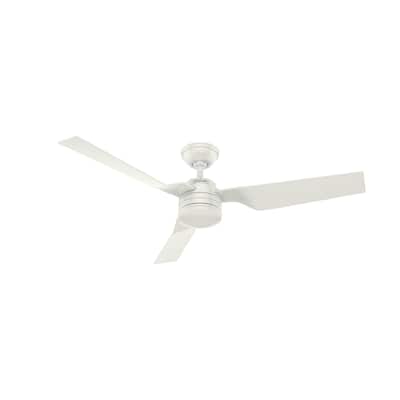 Hunter 52" Cabo Frio Outdoor Ceiling Fan with Wall Control, Damp Rated