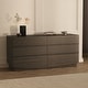 preview thumbnail 7 of 16, Manhattan Comfort Ardea 72" Dresser (6-Drawer) Walnut