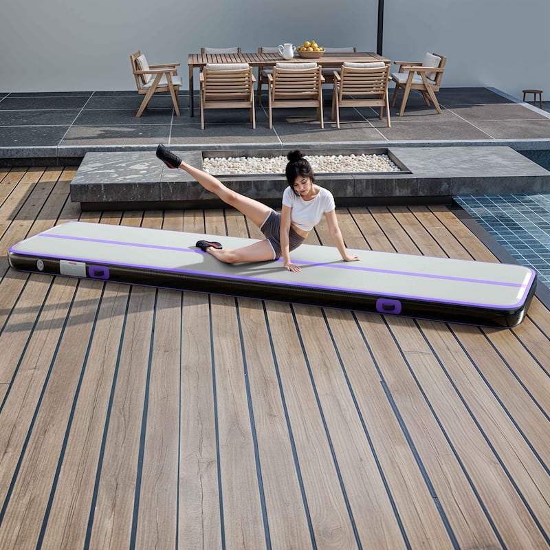 Air Track Tumbling Mat with Electric for Gym Yoga Water