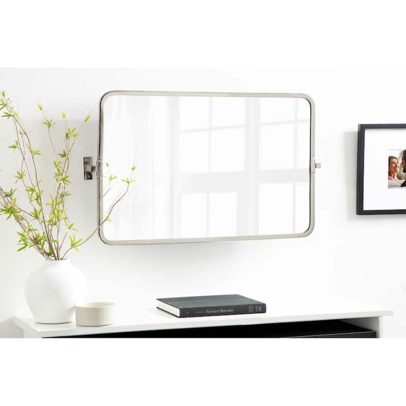 Kate and Laurel Elijah Pivot Wall Mirror
