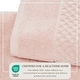 preview thumbnail 70 of 193, Linery & Co. Cotton Diamond Waffle Texture Bath Towels.